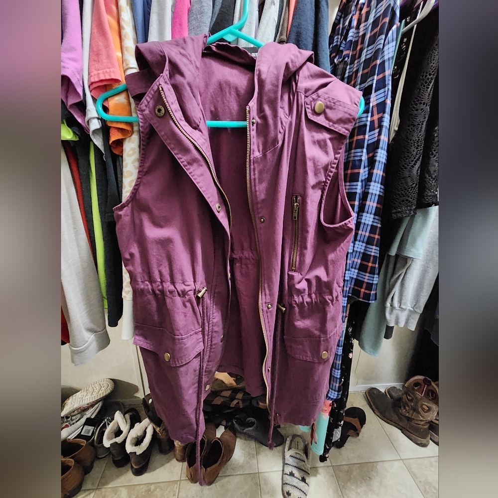 Hooded vest